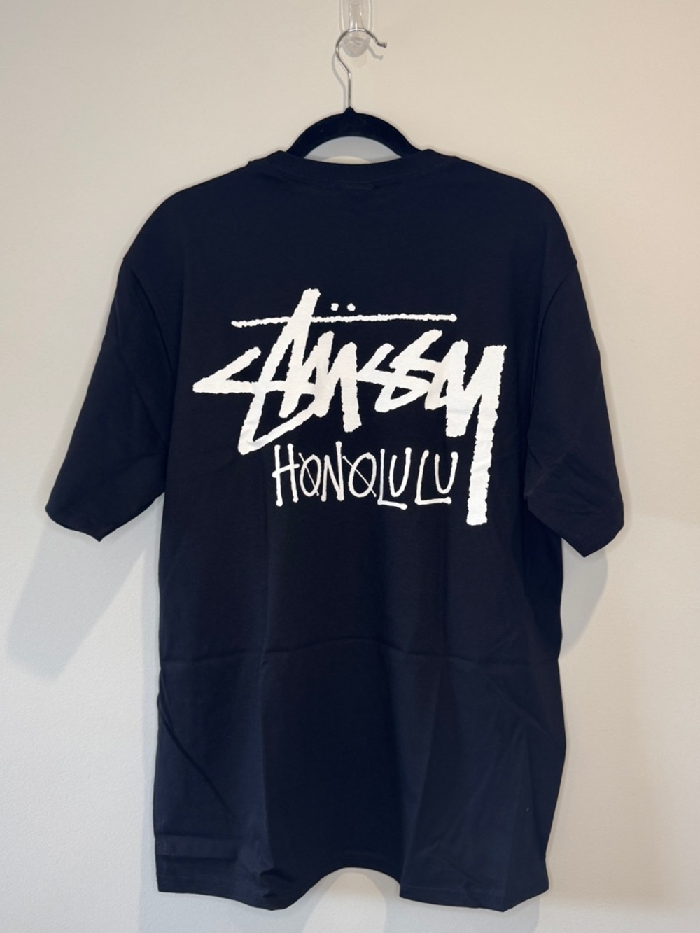 Stussy Honolulu T-shirt Short Sleeve Large Black